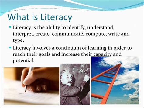 difference between literacy and illiteracy